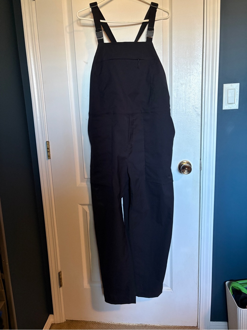NWOT lululemon Lab Black Stretch Overalls